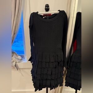 Alaia Black Midi Dress